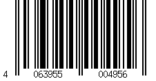 Barcode für Duschkabine/ Duschabtrennung Dusbad Vital 2 Drehtür an Festteil links + Duschwand rechts (Kombination) links 1200mm rechts 825mm