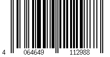 Barcode für Standbriefkasten mit Zeitungsfach 37x36,5x11 cm Anthrazit/Holzoptik aus Stahl ML-Design, Modernes Asymetrisches Design, Standhöhe 120cm Anthrazit