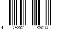 Barcode für Pullover mit Rippen-Struktur