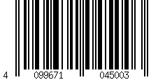 Barcode für VEGA Ausbeinmesser Messina; Klingenlänge 15 cm, 28.5 cm (L); schwarz/silber
