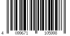Barcode für PULSIVA GN-Kunststoffbehälter Bena 1/1; Größe GN 1/1, 14 l, 53x32.5x10 cm (LxBxT); transparent