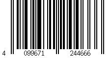 Barcode für PULSIVA Teller tief Swing; 340 ml, 23x3.3 cm (ØxH); weiß; rund; 6 Stück / Pack