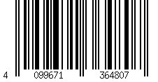 Barcode für VEGA Trinkglas Regular; 290 ml, 6.3x13.5 cm (ØxH); transparent; 0.2 l Eichstrich, 12 Stück / Pack