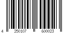Barcode für miradent Pic-Brush® Set blau large transparent 3,0 mm