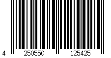 Barcode für Lesebrille ROBERT, havanna, +2.50 dpt mit Etui