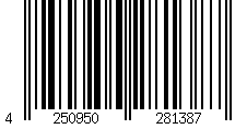 Barcode für FineBuy Schuhschrank 7 Fächer für 14 Paar Schuhe 55 x 108 x 35 cm, Schuhkommode 2 Türen, Schuhregal Schrank Schuhständer Schuhe