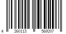 Barcode für LogiLink Kabelbinder, 200 x 2,5 mm, Nylon, weiß