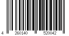 Strichcode: EAN-13  4260140520042