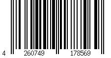 Barcode für Komplettset WoodoMykonos 25 x 145 mm, grau, 2,4 m, Fläche: 7 m²
