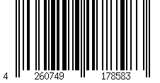 Barcode für Komplettset WoodoMykonos 25 x 145 mm, grau, 2,4 m, Fläche: 9 m²