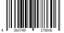 Barcode für Komplettset WoodoMykonos 25 x 145 mm, grau, 2,4 m, Fläche: 11 m²