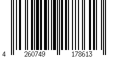 Barcode für Komplettset WoodoMykonos 25 x 145 mm, grau, 2,4 m, Fläche: 12 m²