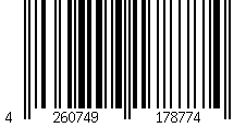 Barcode für Komplettset WoodoMykonos 25 x 145 mm, grau, 2,4 m, Fläche: 28 m²