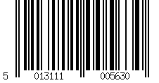 Barcode: EAN-13  5013111005630