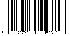 Barcode: EAN-13  5027726150616