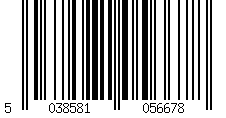 Barcode: EAN-13  5038581056678