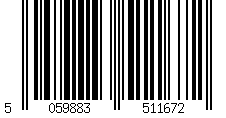 Strichcode: EAN-13  5059883511672