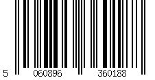 Barcode: EAN-13  5060896360188