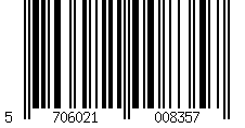 Barcode für Überwurfschraube QUICK BRAKE B5.0