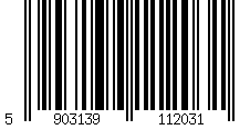 Barcode für Blendarme LED Deckenlampe Metall Ø38 cm rund 4000 K