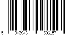 Barcode für Rubin Weinglas mit Gravur und schwarzem Stiel für Ihre Eltern zu Weihnachten