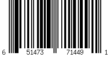 Strichcode: UPC-12  651473714491