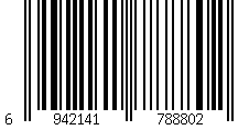 Barcode für LS2 MX708 FAST II ZOMBIE II MX-Helm schwarz-rot-blau XS