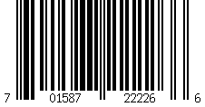 Barcode for Pacific Blue Tapas Plates (Set of 6)