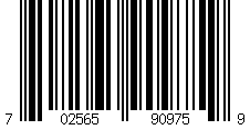 Barcode for Compatible Replacement Fluorescent Red WJINK1 / 4124703Q Inkjet Cartridge for Hasler WJ135, WJ150, WJ180, WJ185 & WJ215
