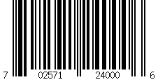 Barcode for - Aruba Blue, Beige, Burgundy, Creamy White, Dark Green, Navy, Orange, Red, Royal Blue, Yellow