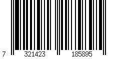 Barcode für AEG Rahmenseite, rechts, weiss 3421786181
