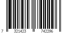Barcode für AEG Kegel-Filter-Abdeckung für schnurlosen Staubsauger 2198214039