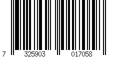 Barcode für SANDY Bouclé-Vorhang im 2er-Pack