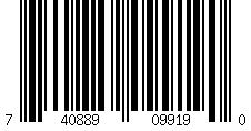 Barcode for Tutto 19in Embroidery Project Bag-Turquoise
