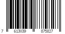 Strichcode: EAN-13  7613039875827