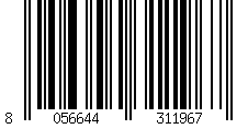 Barcode für PawHut Hamsterkäfig auf 2 Ebenen und 3 Türen mit Laufrad, Streu und Spielröhren, Käfig für Tiere aus Stahl, PS und PP, 44,5x28x44 cm, Grün und Weiß   Aosom