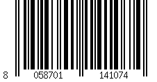 Barcode für Outdoor-Jacke mit weichem Kragen