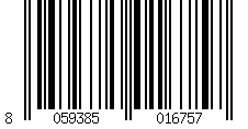 Code-barres: EAN-13 8059385016757