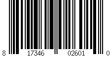 Barcode for Boeing 737 MAX 8 Commercial Aircraft Air Canada (C-FTJV) White with Black Tail (Snap-Fit) 1/130 Plastic Model by Skymarks