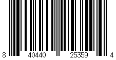 Barcode for 12x25x2 Air Filters