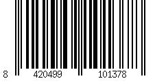 Barcode für GARCIA DE POU Serviette Dubo; 39x39 cm (BxL); rot; 50 Stück / Pack