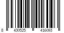 Barcode für Zahnrad Ruder Berna Fixie