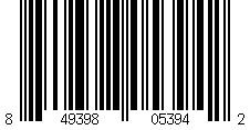 Barcode for 1969 Dodge Charger Daytona HEMI Orange with Black Tail Stripe MCACN (Muscle Car and Corvette Nationals) Limited Edition to 4332 pieces Worldwide Muscle Cars USA Series 1/64 Diecast Model Car by Johnny Lightning