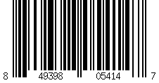 Barcode for 1967 Chevrolet El Camino Tuxedo Black with Red Interior Classic Gold Collection Series Limited Edition to 11652 pieces Worldwide 1/64 Diecast Model Car by Johnny Lightning