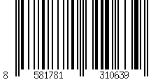 Barcode für VEGA Mini-Glas Gargote; 100 ml, 5.5x6.2 cm (ØxH); transparent; rund; 6 Stück / Pack
