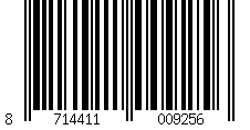 Barcode für Whey Protein Isolat - 2000g - Vanille