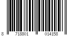 Barcode for Women's bra straps Bye Bra
