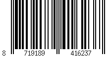 Code-barres: EAN-13 8719189416237