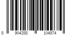 Strichcode: EAN-13  8904288104974
