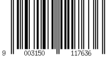 Barcode für Complete right part
